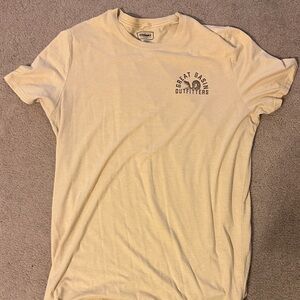 The Foundry Supply Co. Beige Short Sleeve Tee
